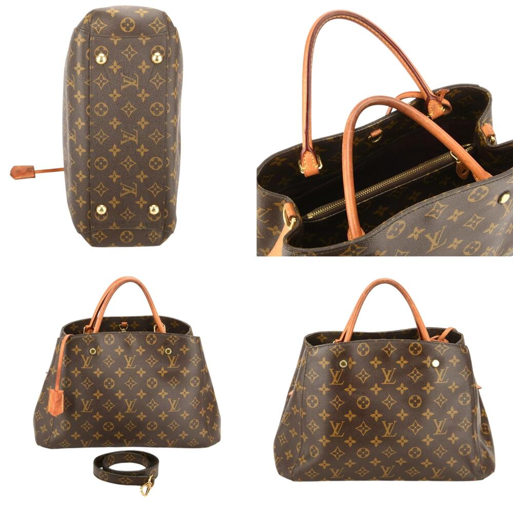 💎✨BEAUTIFUL✨💎Authentic Louis Vuitton Montaigne MM Shoulder Bag 2-Way - Picture 5 of 9